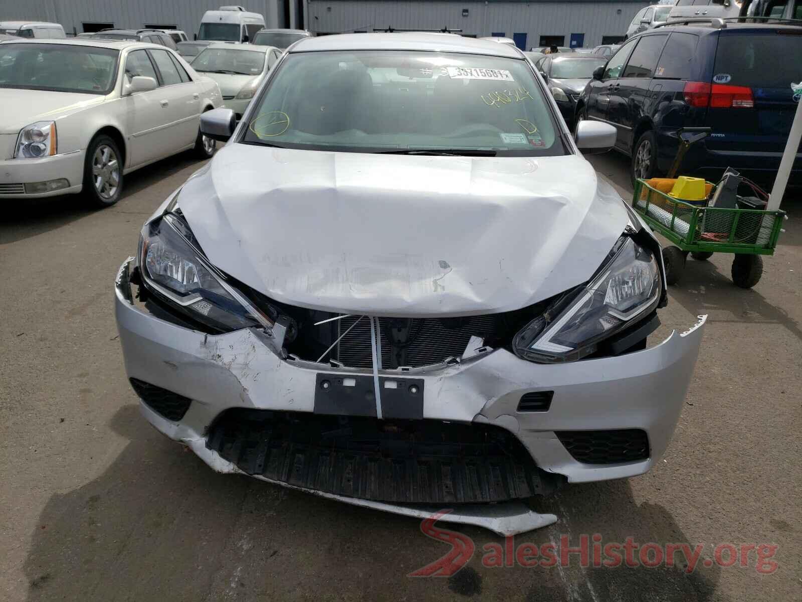 3N1AB7AP1KY440324 2019 NISSAN SENTRA