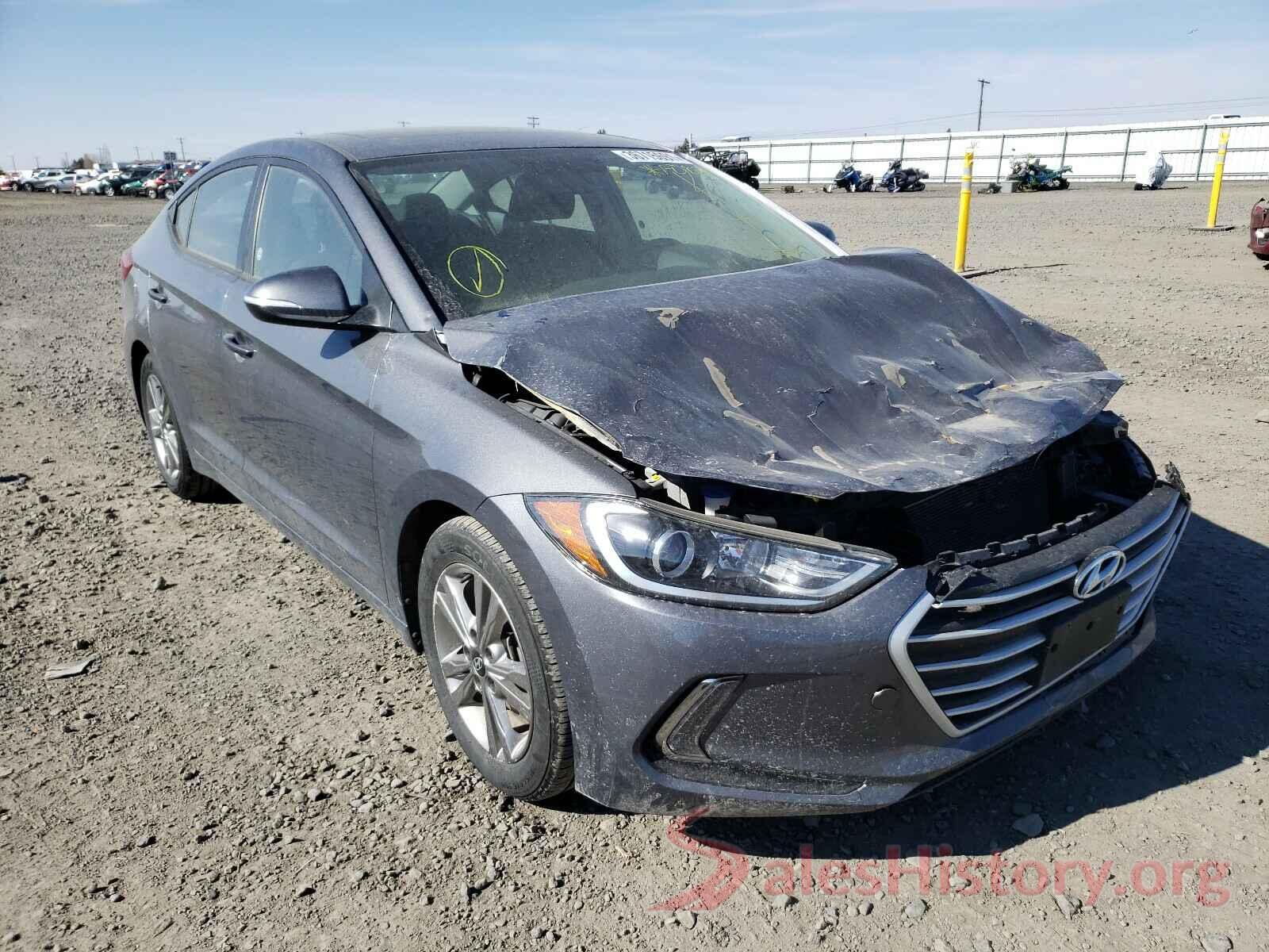 KMHD84LF6JU647459 2018 HYUNDAI ELANTRA