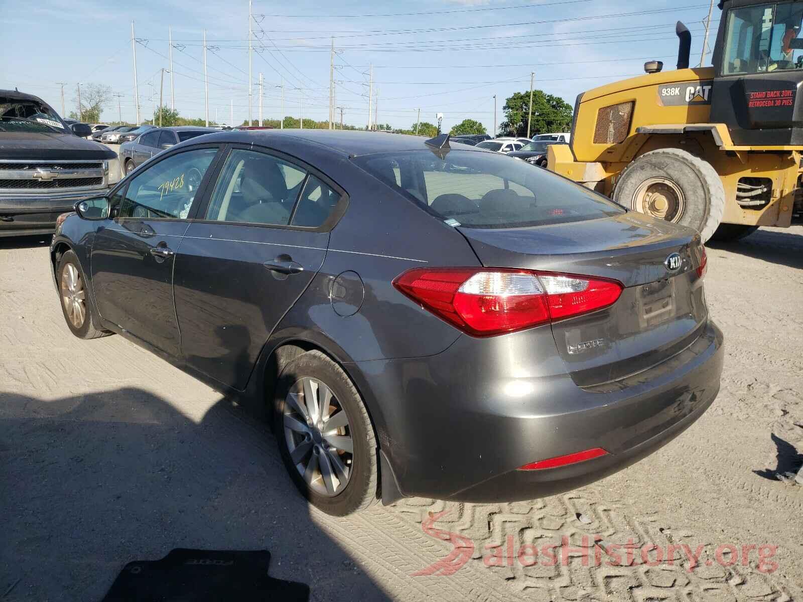 KNAFX4A63G5602448 2016 KIA FORTE