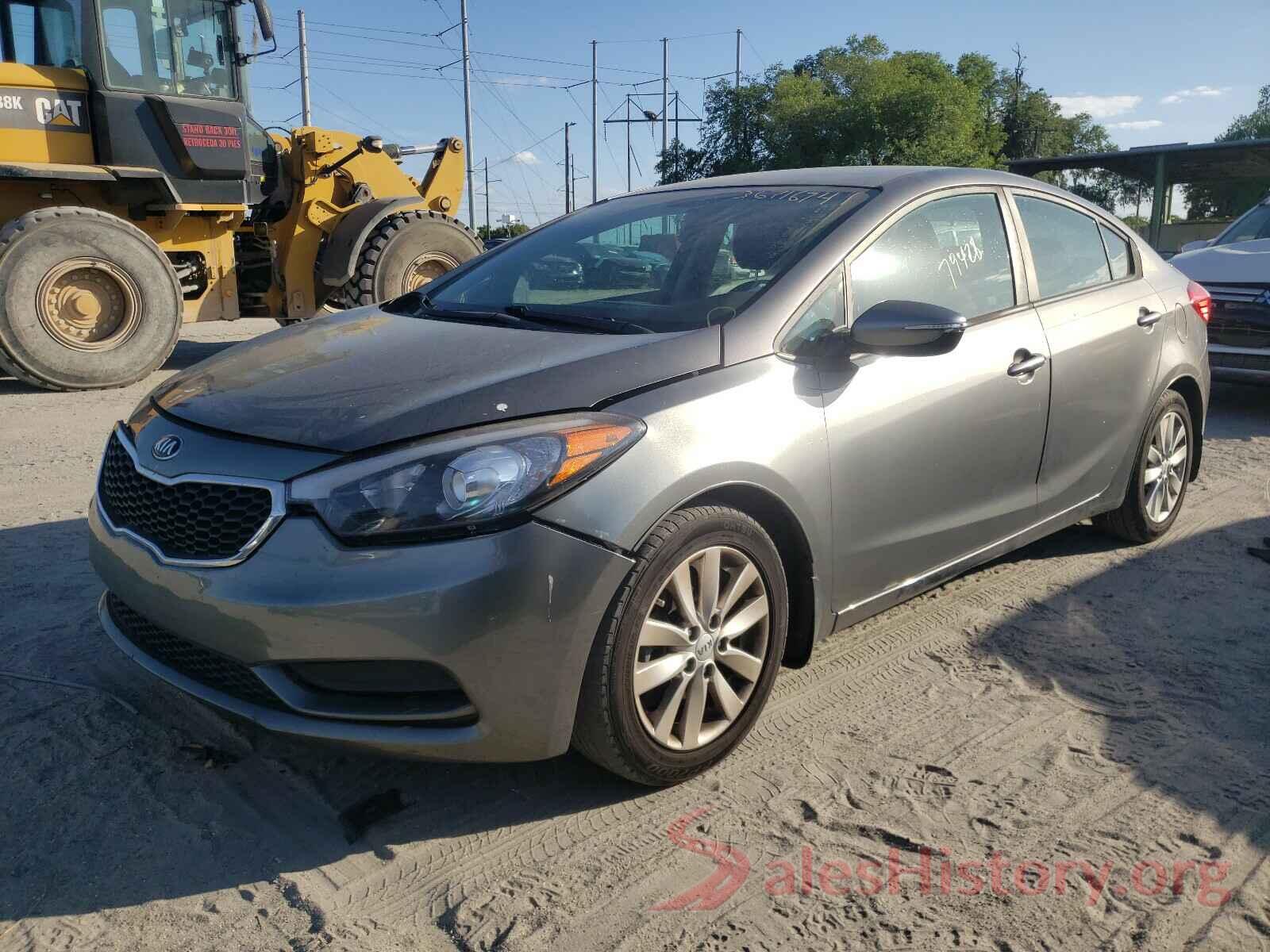 KNAFX4A63G5602448 2016 KIA FORTE