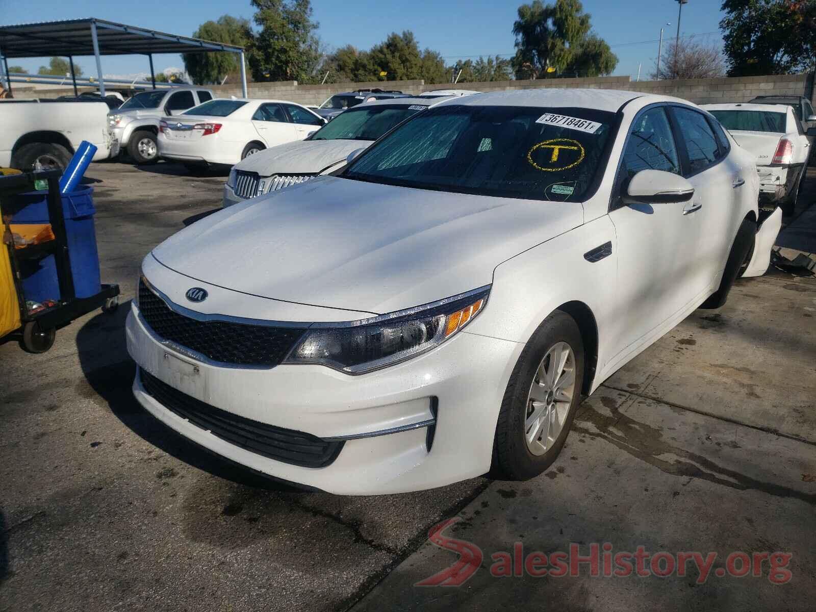 KNAGT4L33G5083517 2016 KIA OPTIMA