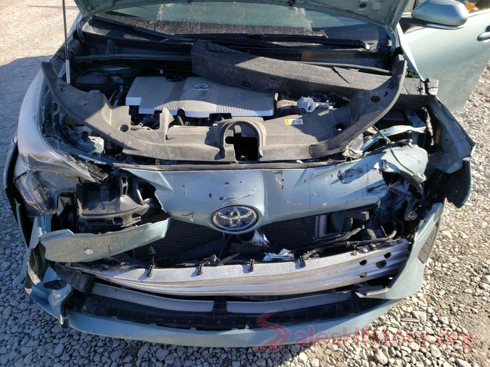 JTDKBRFU3H3042481 2017 TOYOTA PRIUS