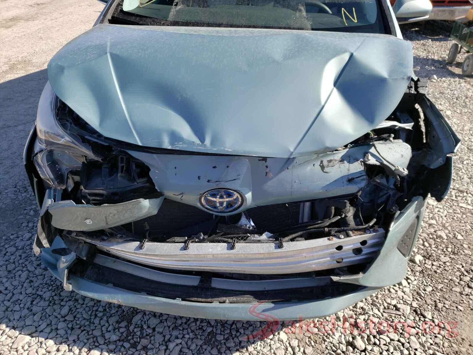 JTDKBRFU3H3042481 2017 TOYOTA PRIUS