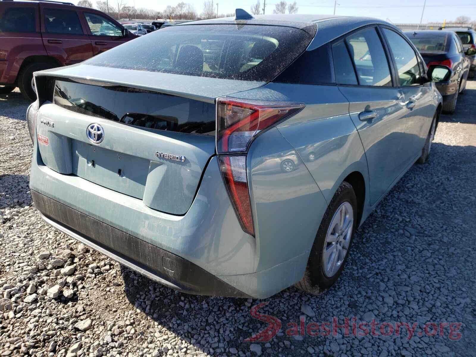 JTDKBRFU3H3042481 2017 TOYOTA PRIUS