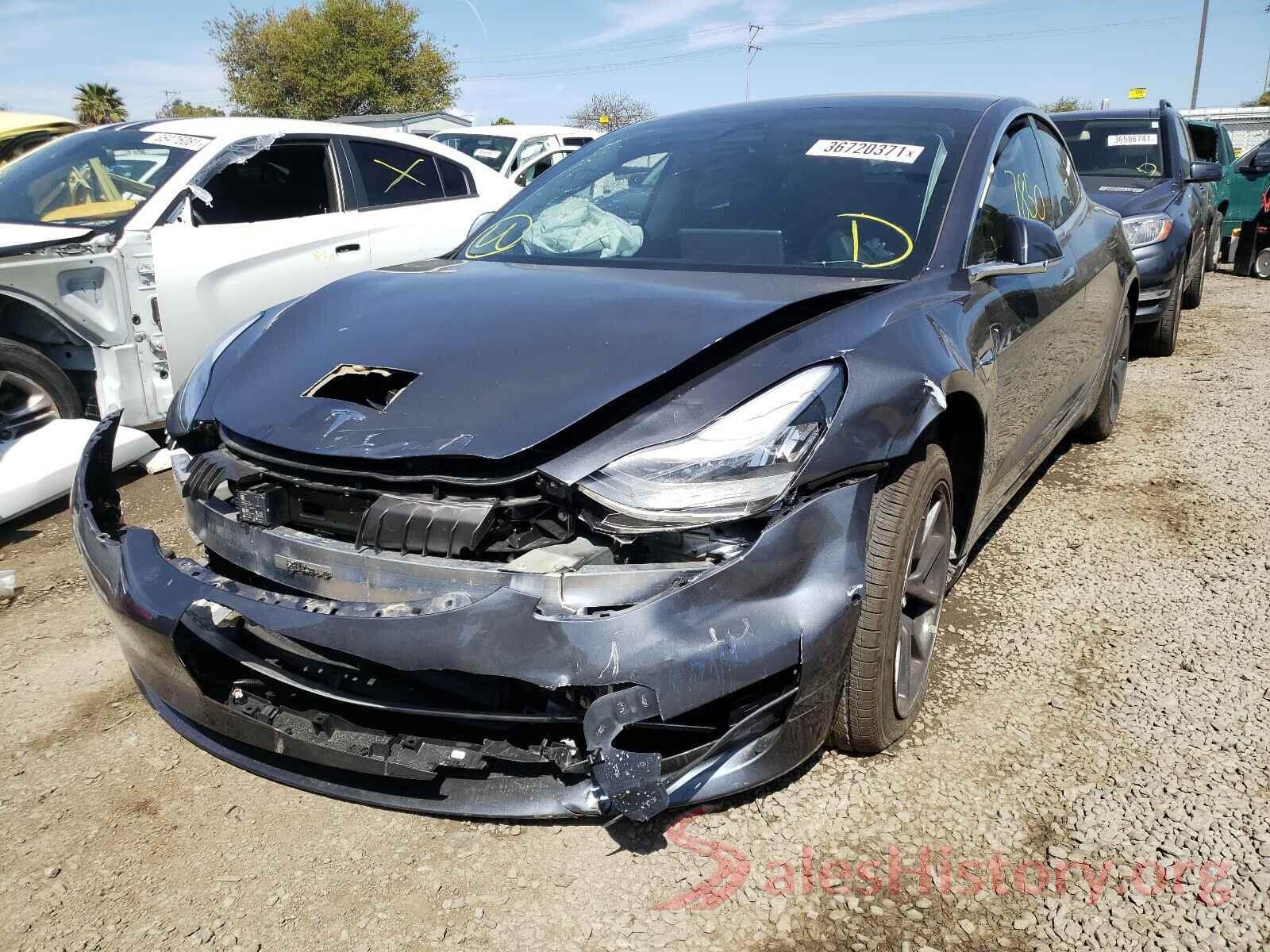 5YJ3E1EA5LF743426 2020 TESLA MODEL 3