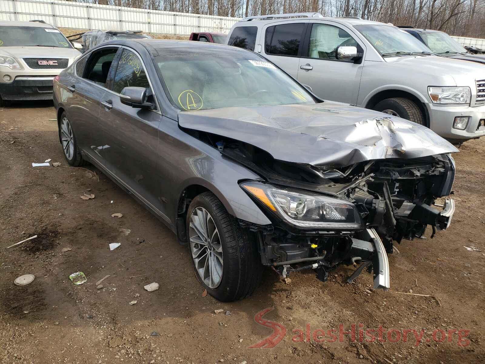 KMHGN4JE7GU117056 2016 HYUNDAI GENESIS