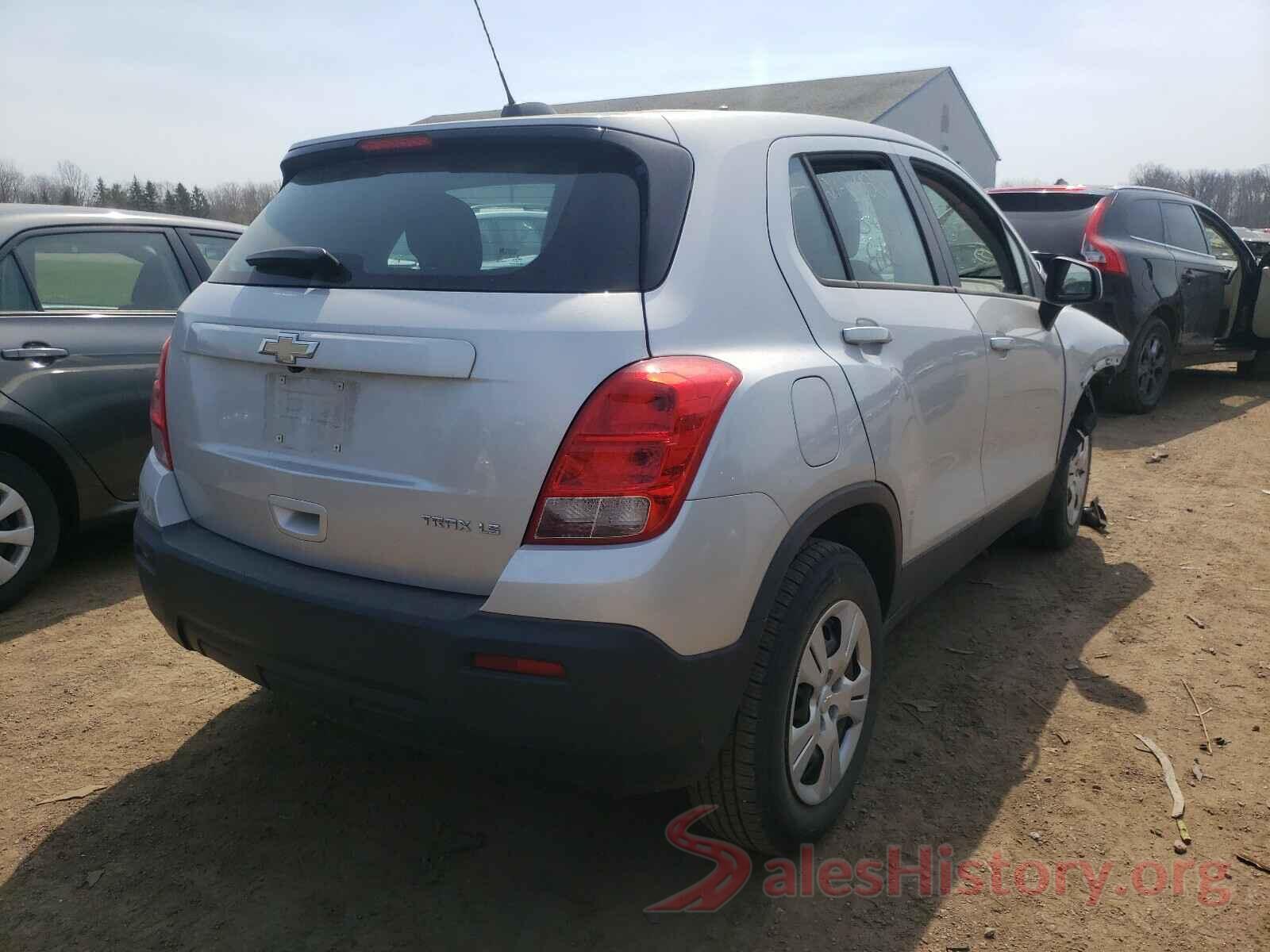 3GNCJKSBXGL274119 2016 CHEVROLET TRAX