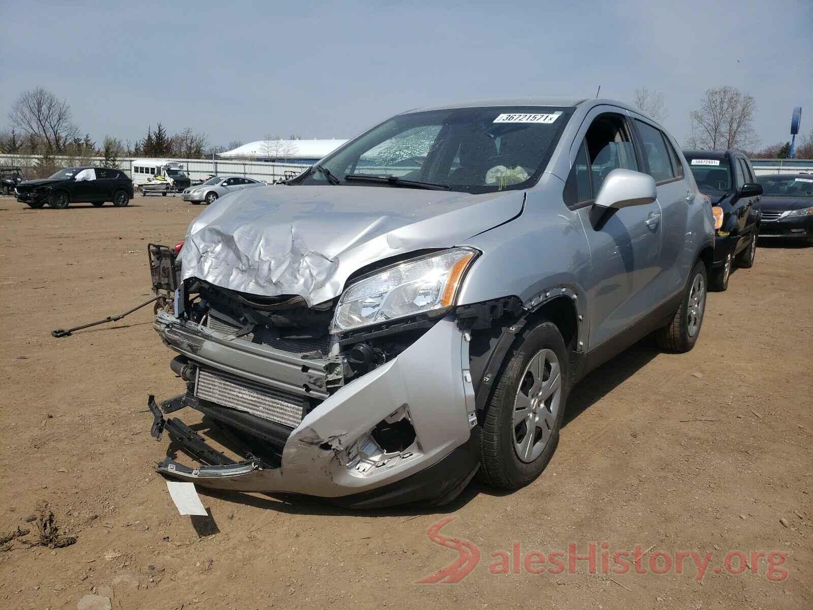 3GNCJKSBXGL274119 2016 CHEVROLET TRAX