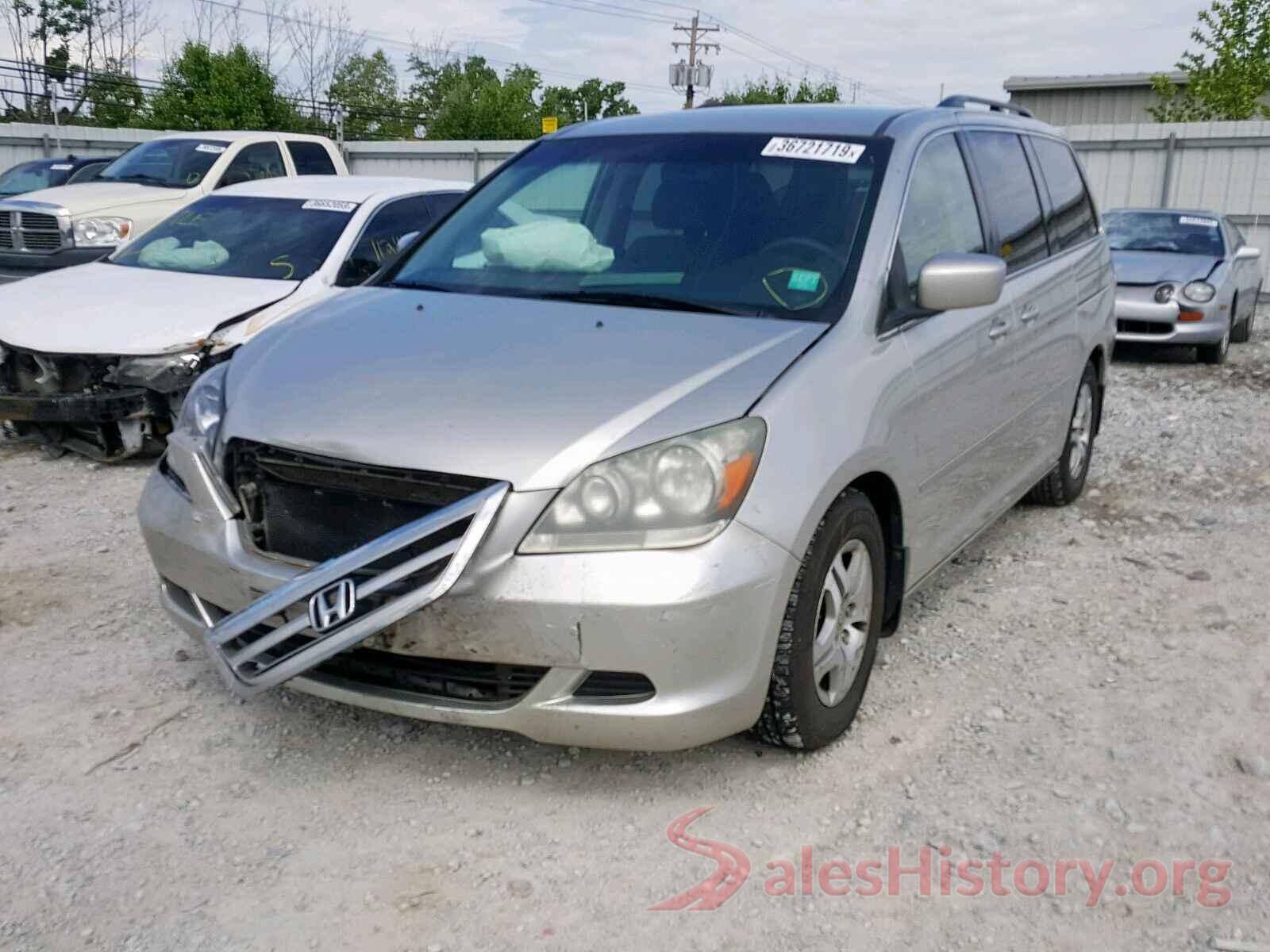 5FNRL38417B442496 2007 HONDA ODYSSEY EX