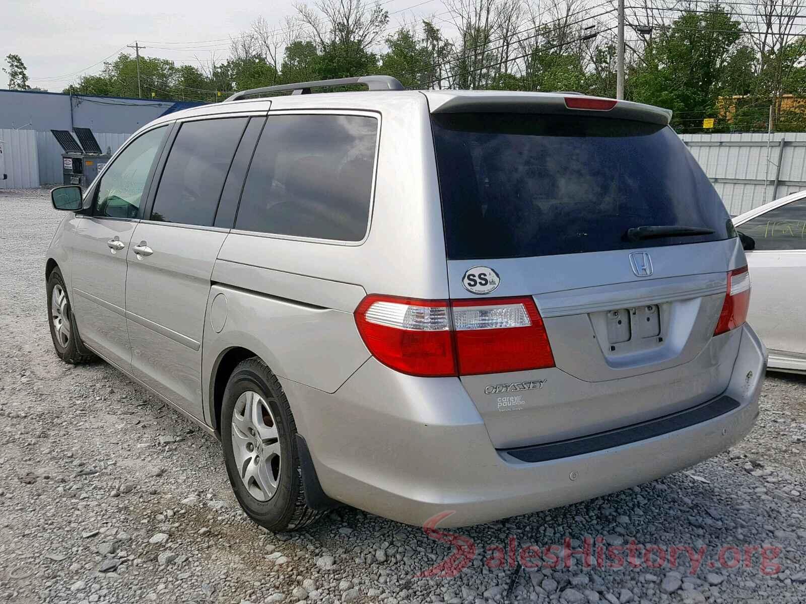 5FNRL38417B442496 2007 HONDA ODYSSEY EX