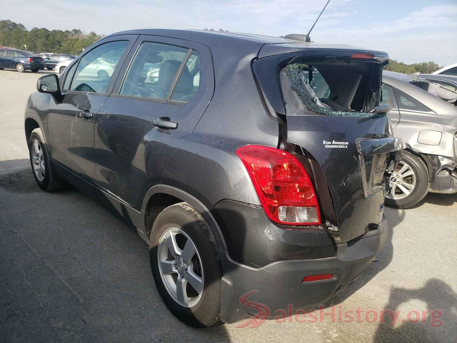 3GNCJNSB6GL229499 2016 CHEVROLET TRAX