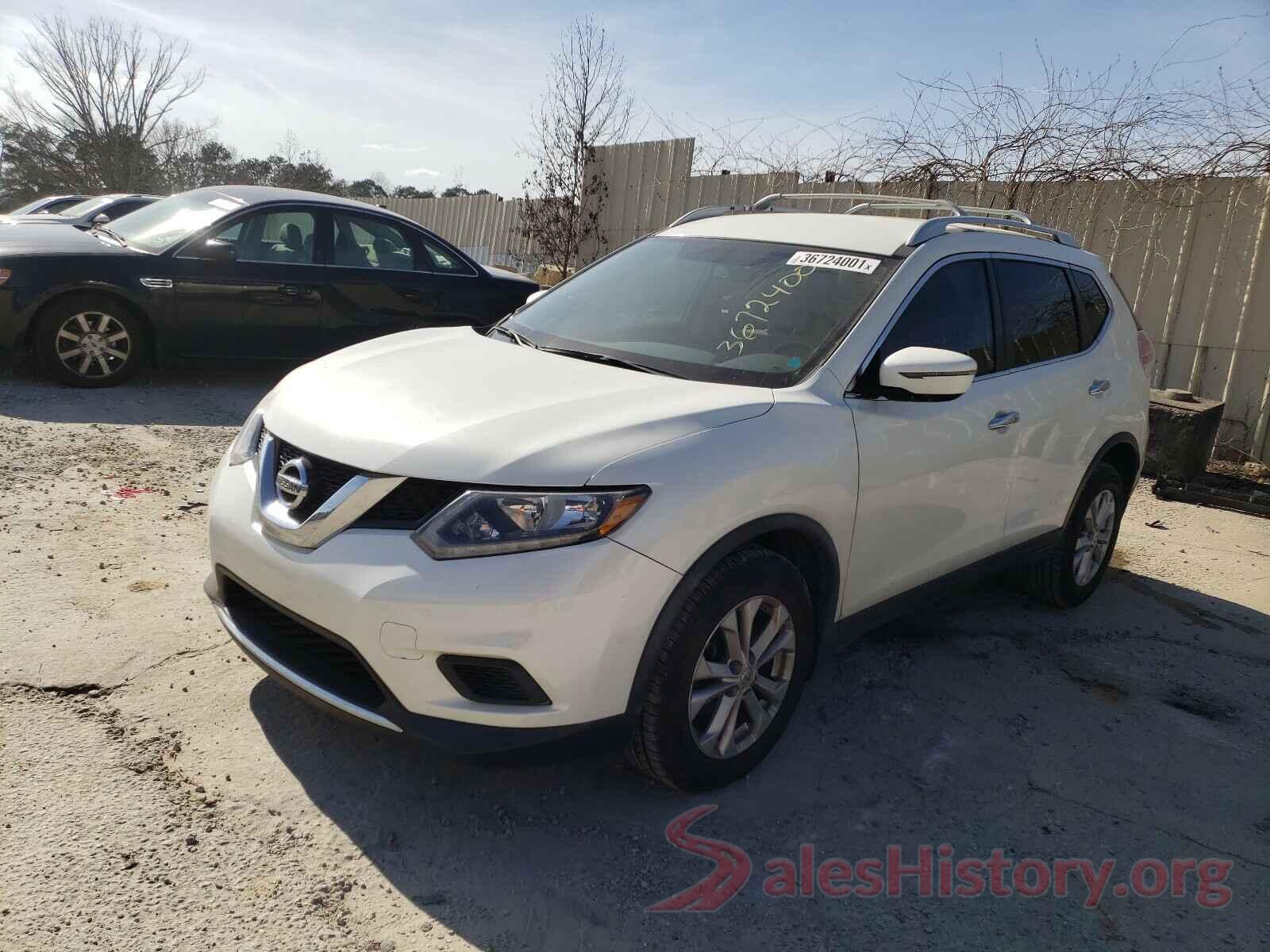 KNMAT2MT2GP663129 2016 NISSAN ROGUE