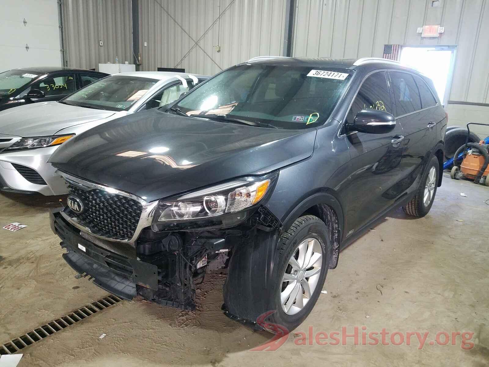 5XYPGDA34HG199747 2017 KIA SORENTO