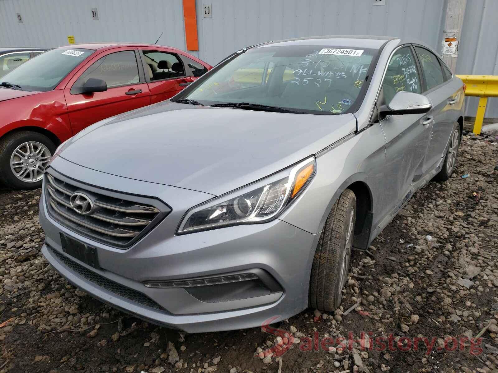 5NPE34AFXHH561795 2017 HYUNDAI SONATA