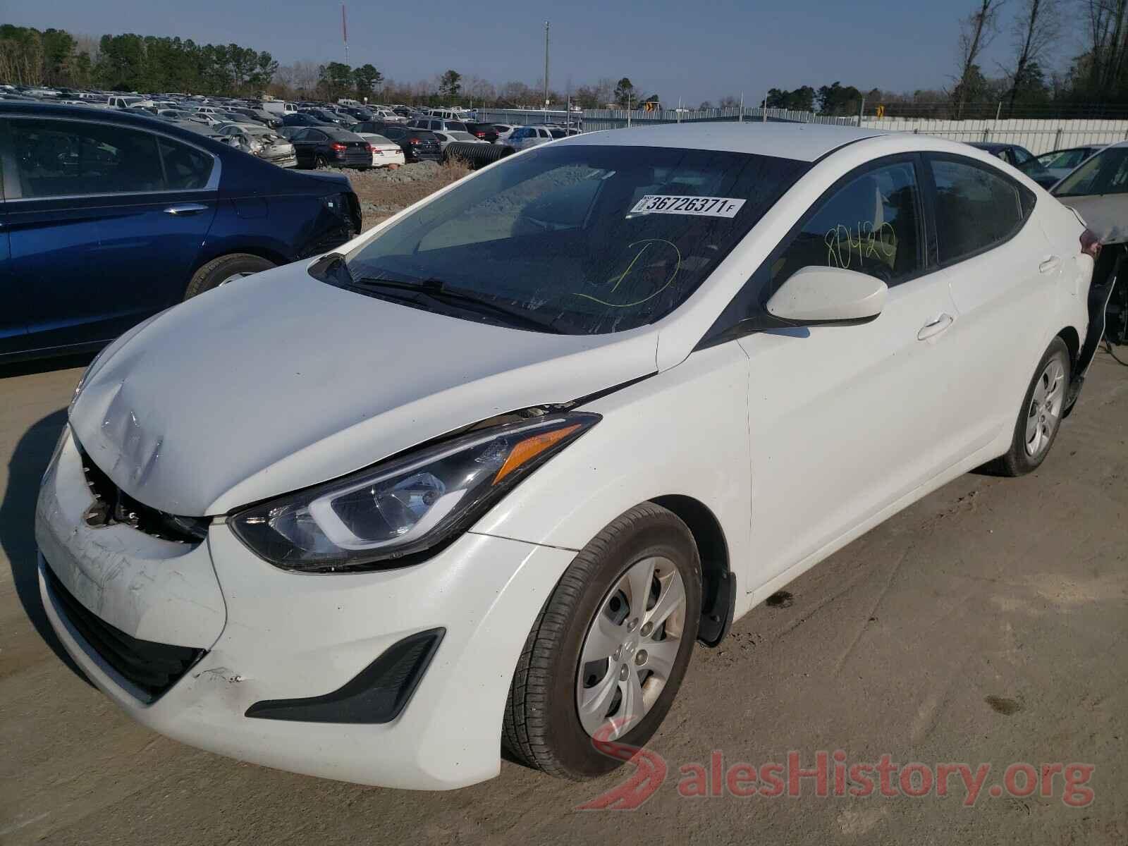 5NPDH4AEXGH793655 2016 HYUNDAI ELANTRA