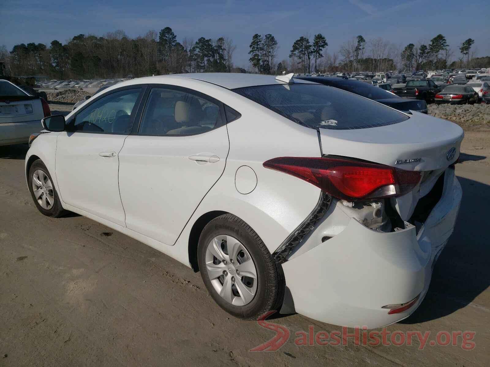 5NPDH4AEXGH793655 2016 HYUNDAI ELANTRA