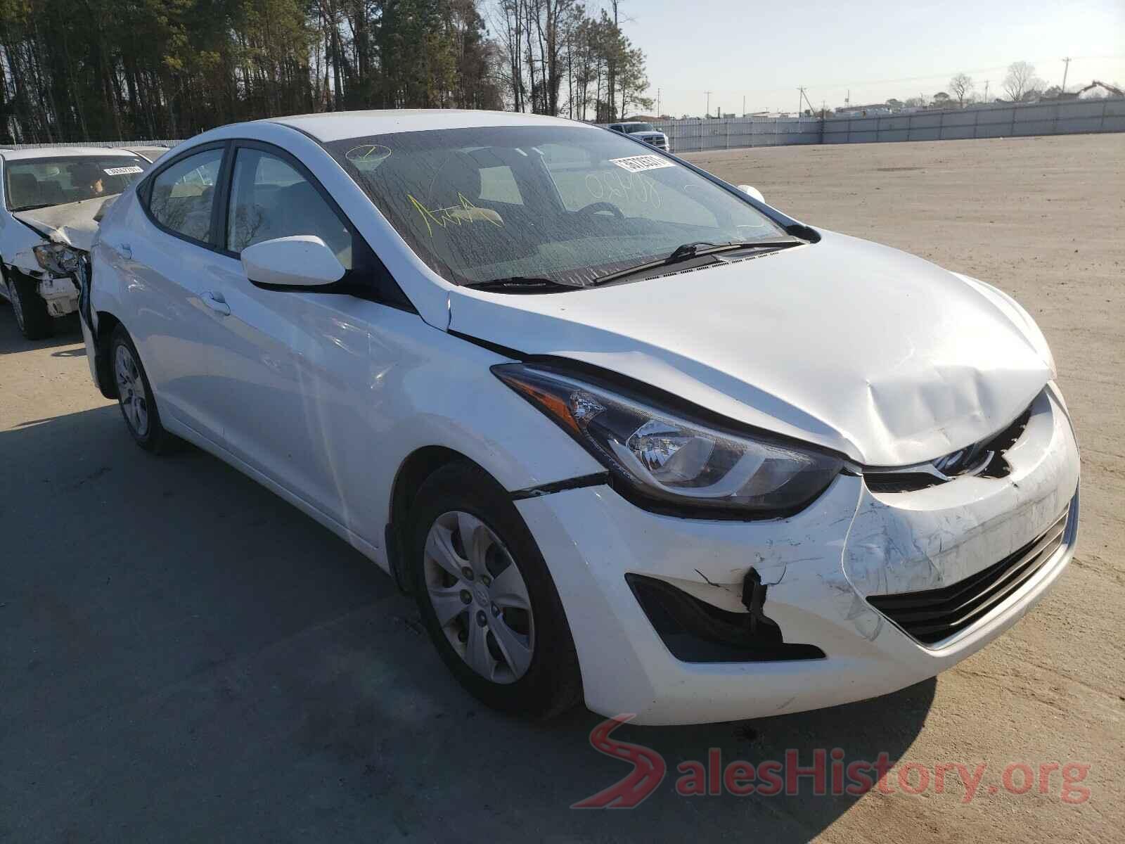 5NPDH4AEXGH793655 2016 HYUNDAI ELANTRA