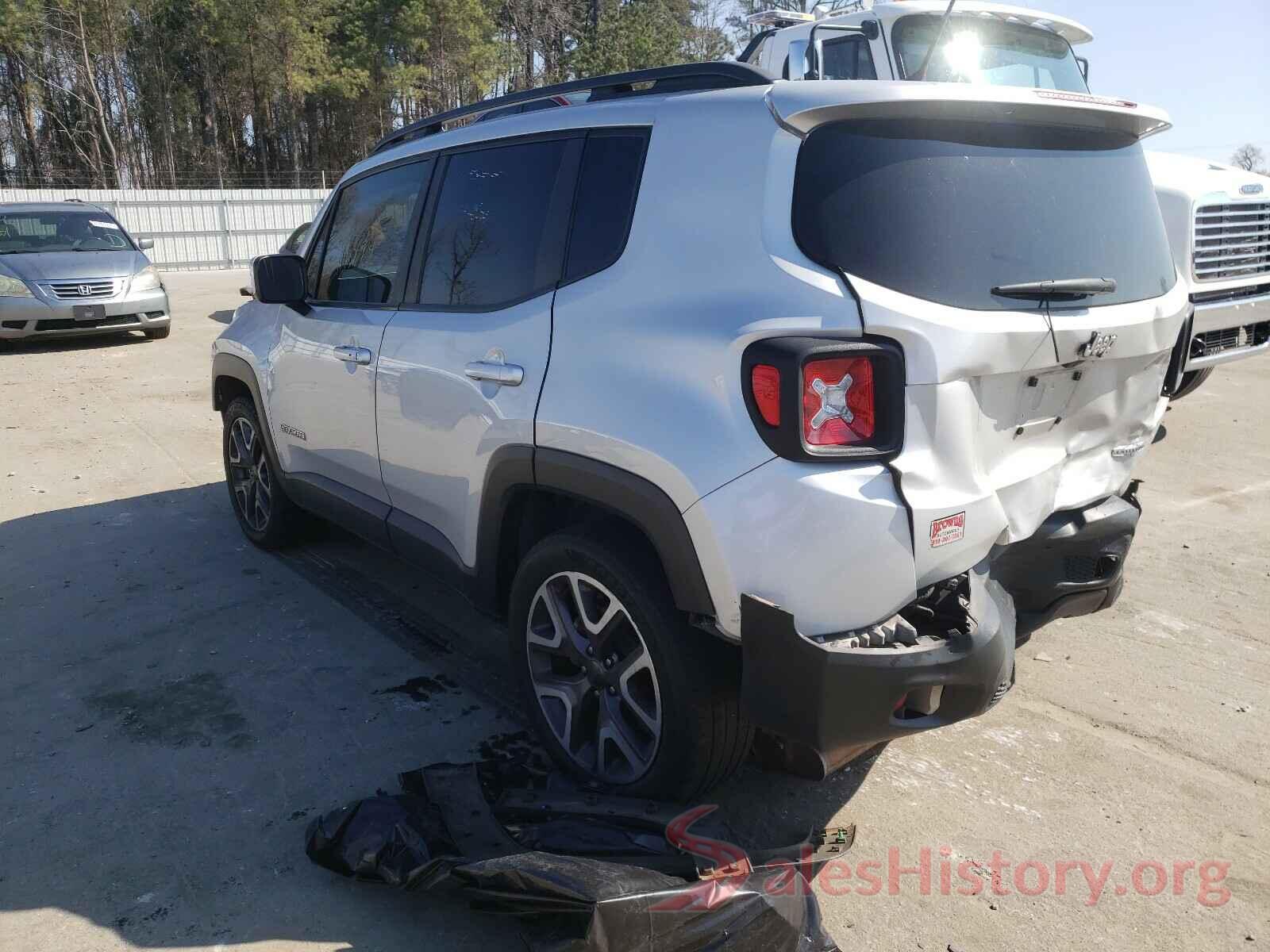 ZACCJABT7GPC58401 2016 JEEP RENEGADE