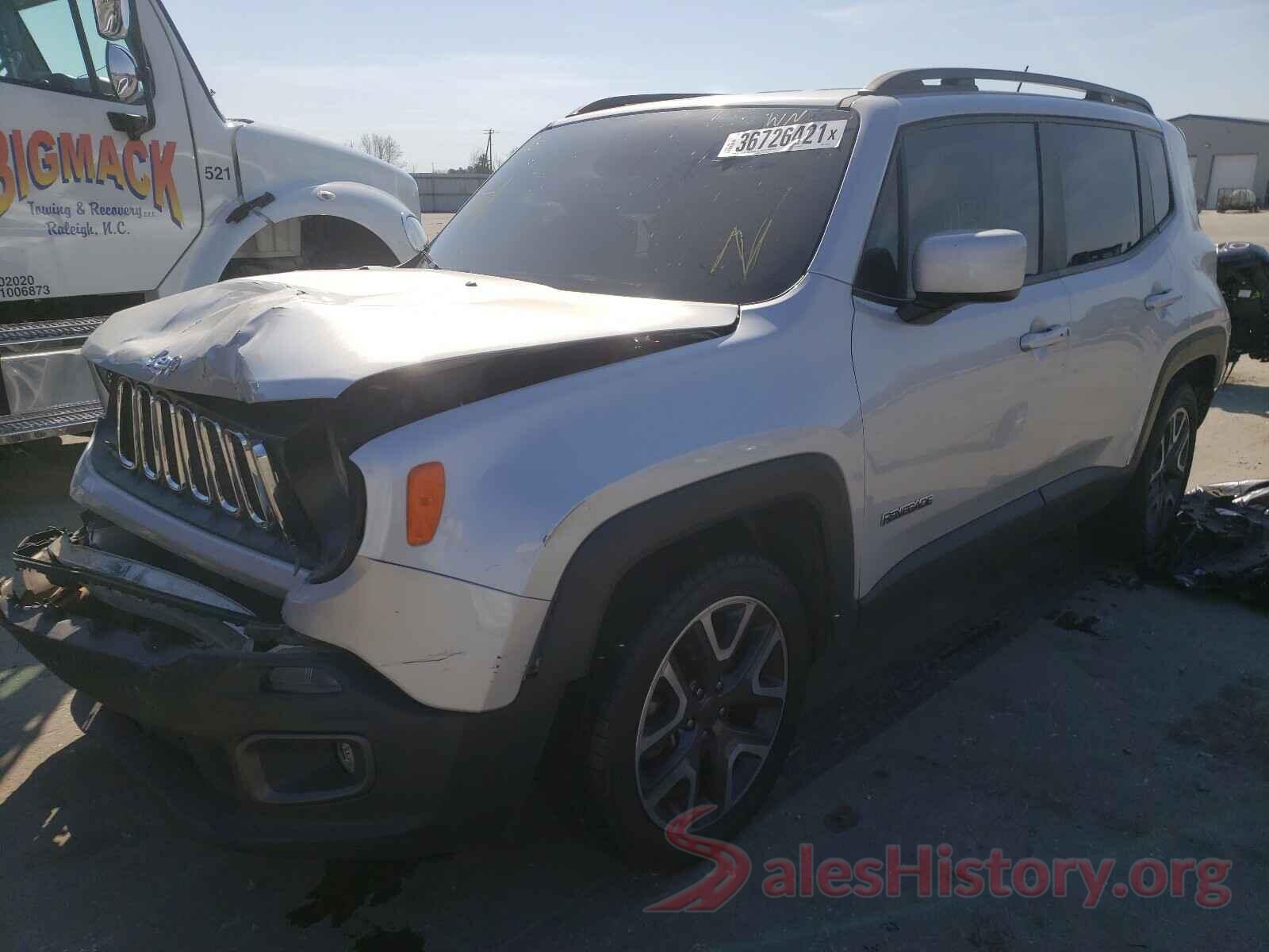 ZACCJABT7GPC58401 2016 JEEP RENEGADE