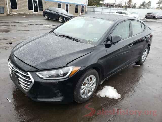 KMHD74LF9HU124093 2017 HYUNDAI ELANTRA