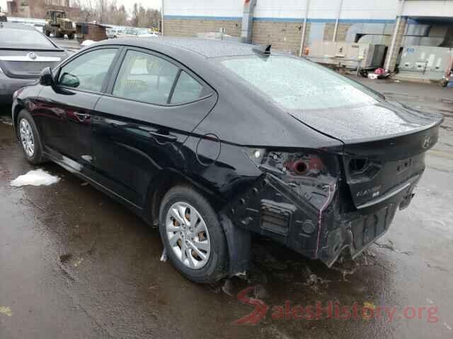 KMHD74LF9HU124093 2017 HYUNDAI ELANTRA