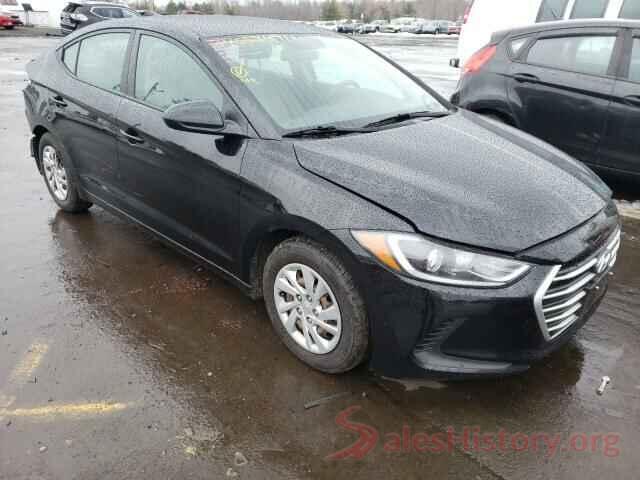 KMHD74LF9HU124093 2017 HYUNDAI ELANTRA