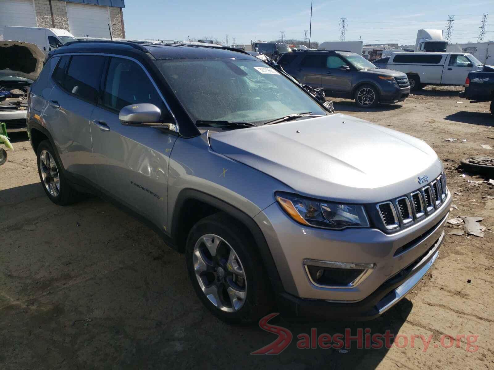 3C4NJDCB3KT666105 2019 JEEP COMPASS