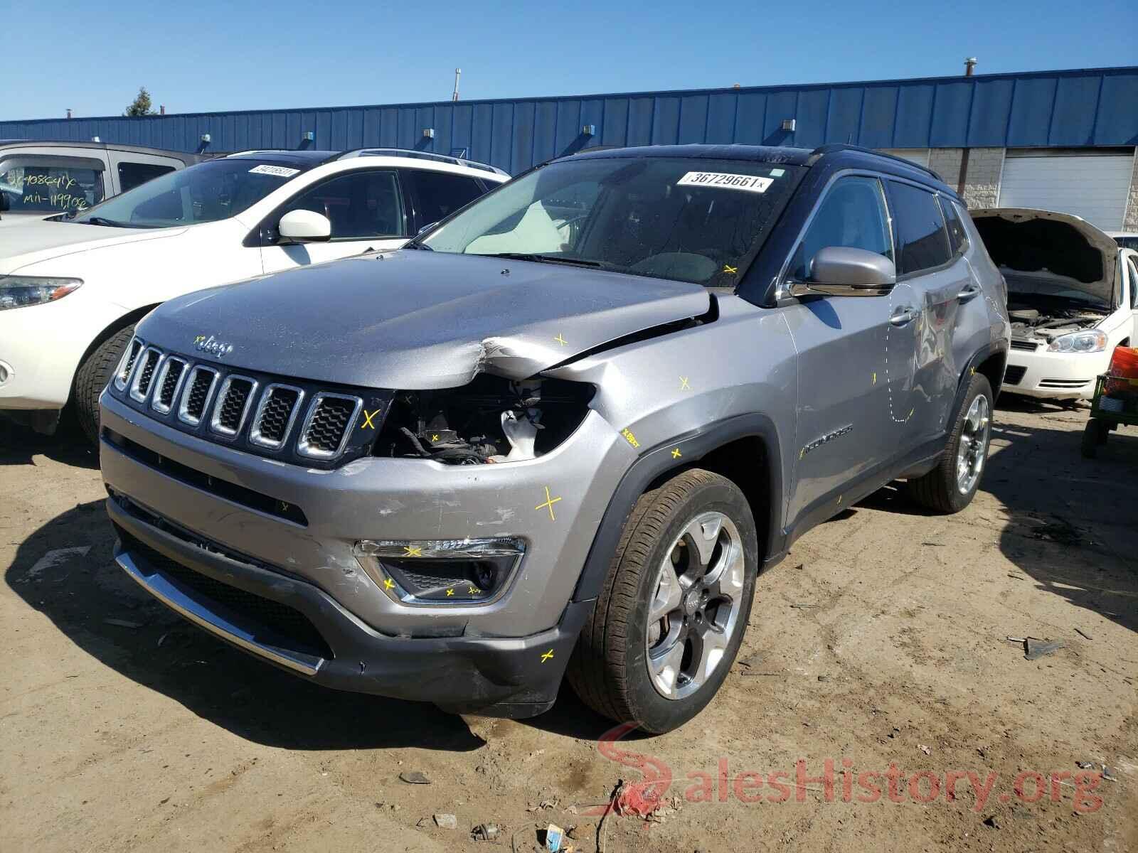 3C4NJDCB3KT666105 2019 JEEP COMPASS