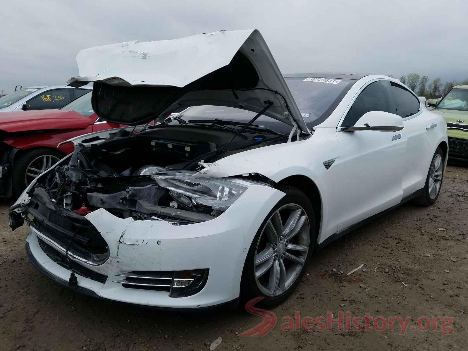 5YJSA1H15EFP49488 2014 TESLA MODEL S