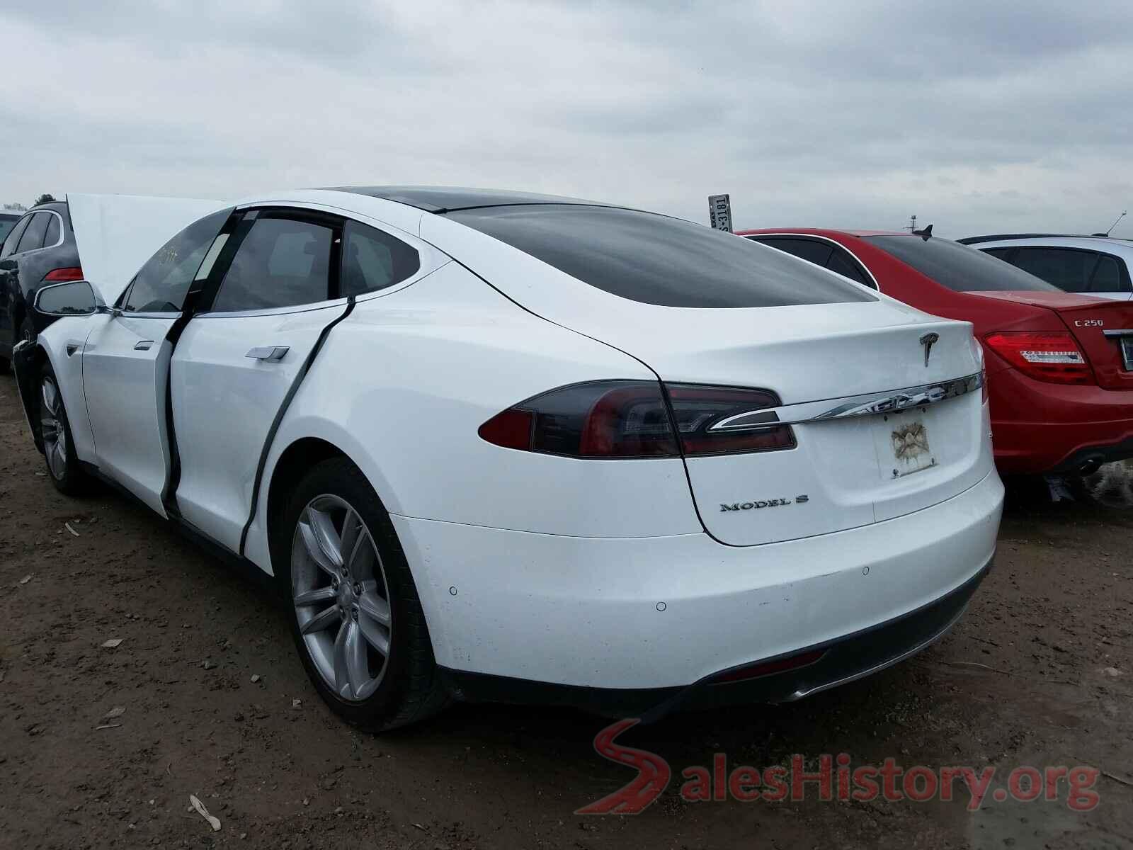 5YJSA1H15EFP49488 2014 TESLA MODEL S