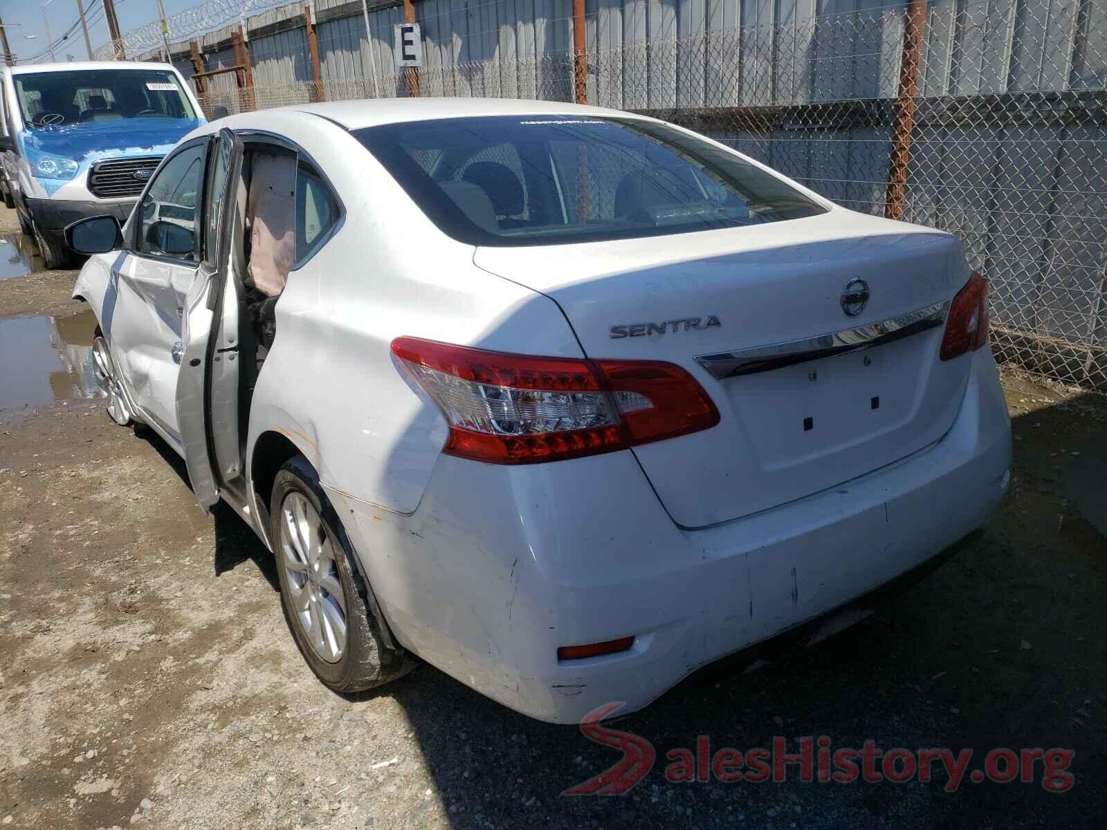 3N1AB7AP6GY323202 2016 NISSAN SENTRA