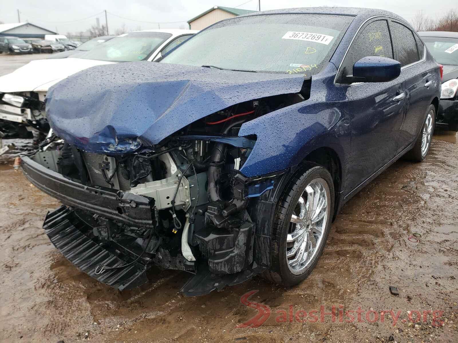 3N1AB7AP8KY210134 2019 NISSAN SENTRA