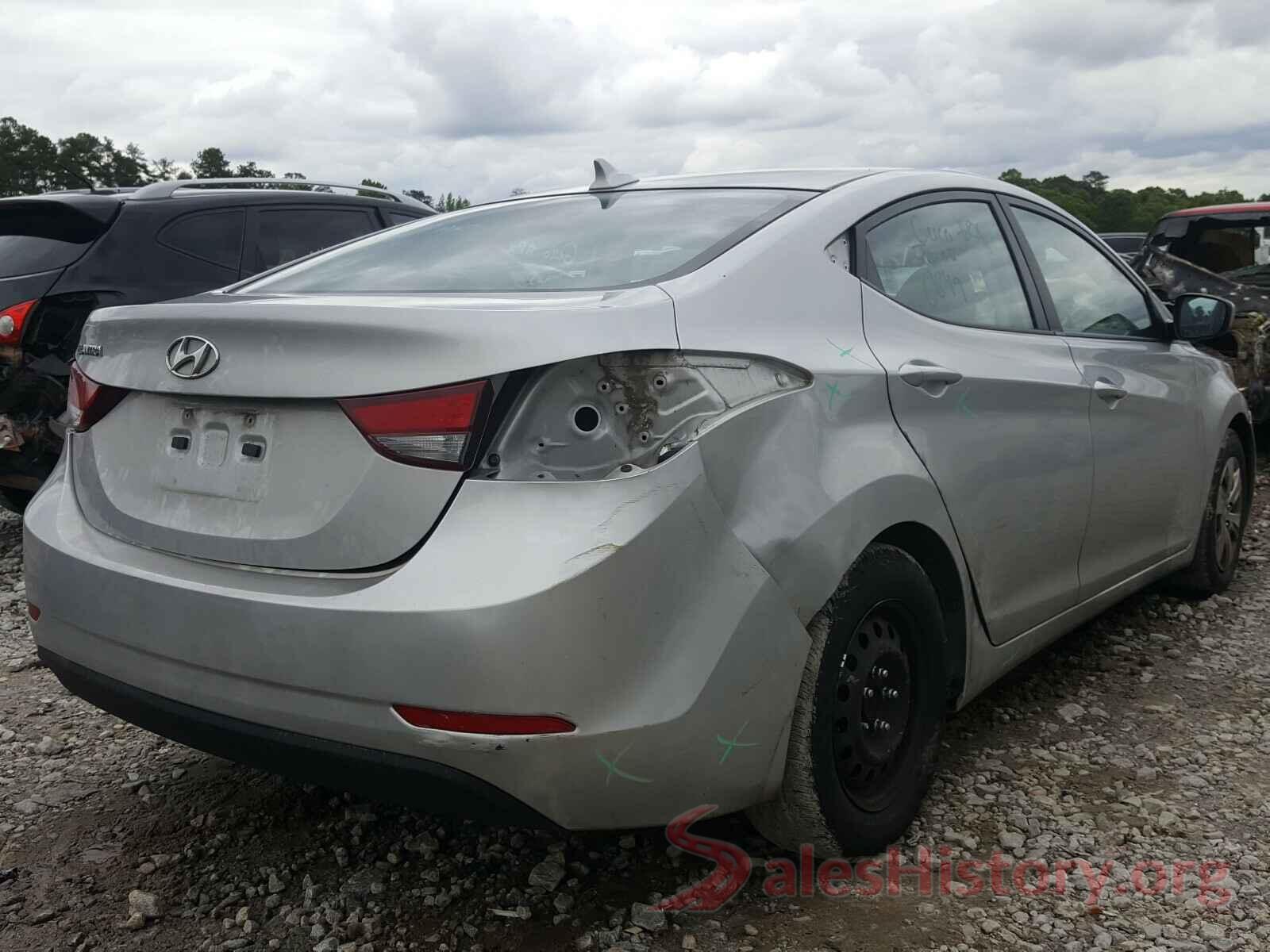 KMHDH4AE6GU490261 2016 HYUNDAI ELANTRA