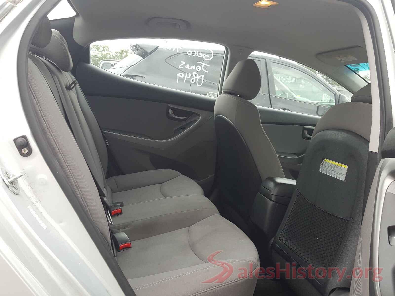 KMHDH4AE6GU490261 2016 HYUNDAI ELANTRA