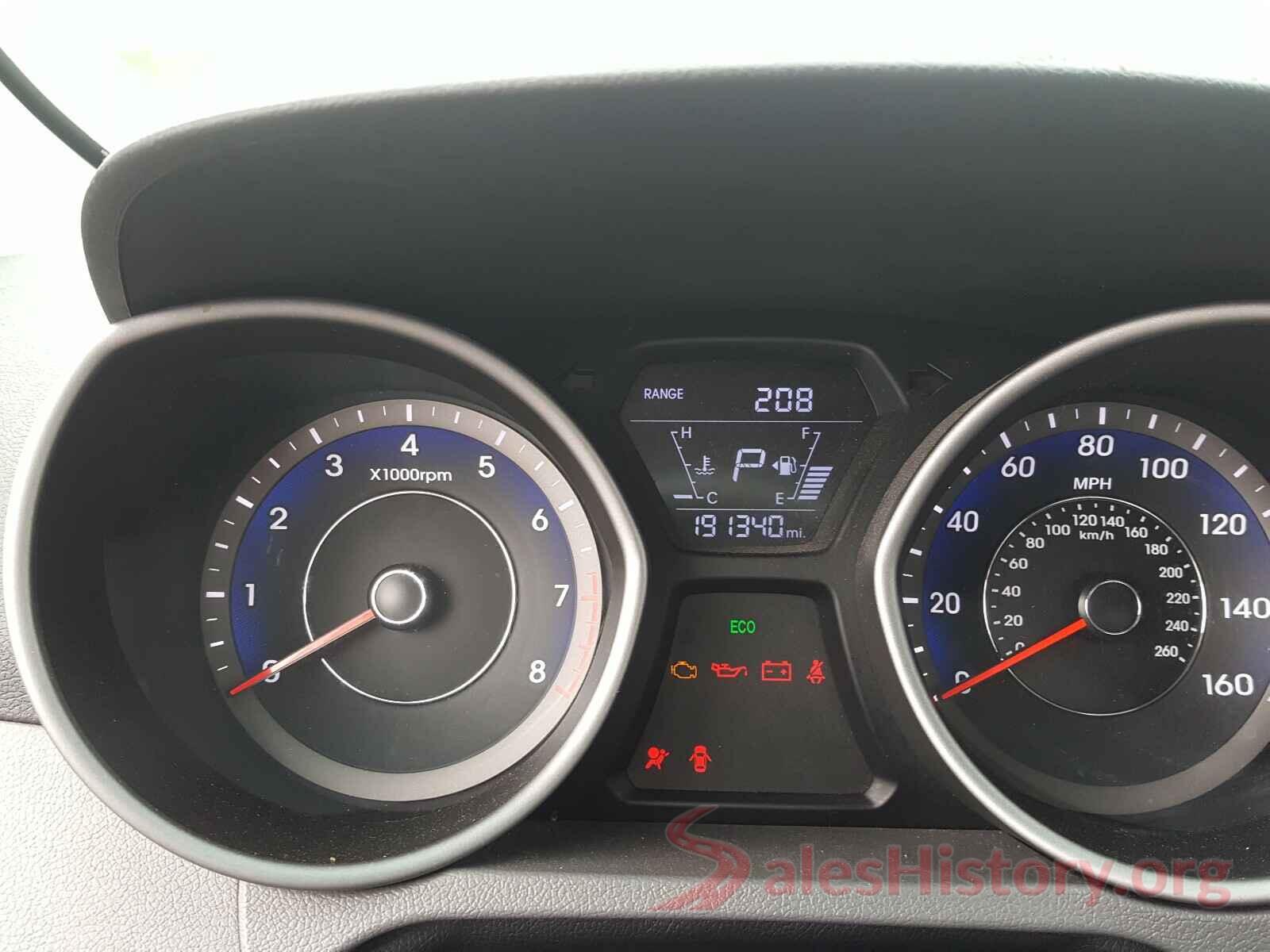 KMHDH4AE6GU490261 2016 HYUNDAI ELANTRA