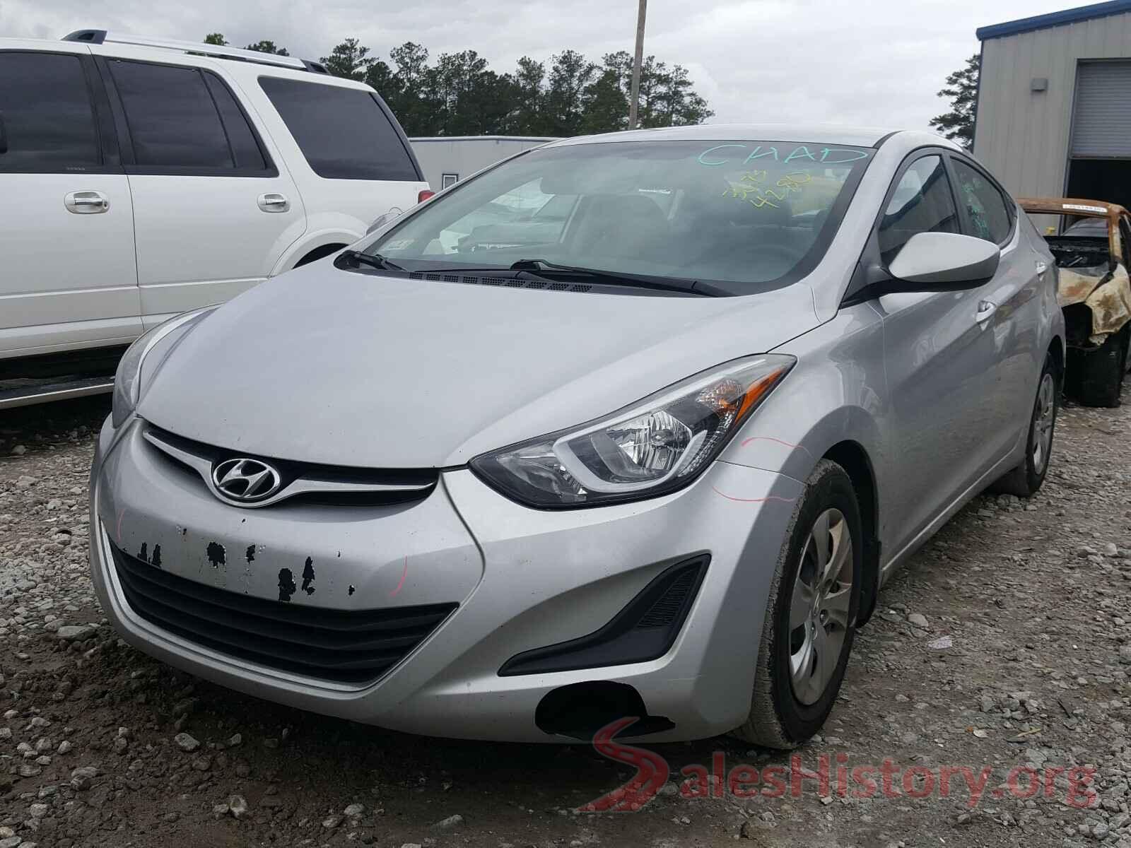 KMHDH4AE6GU490261 2016 HYUNDAI ELANTRA