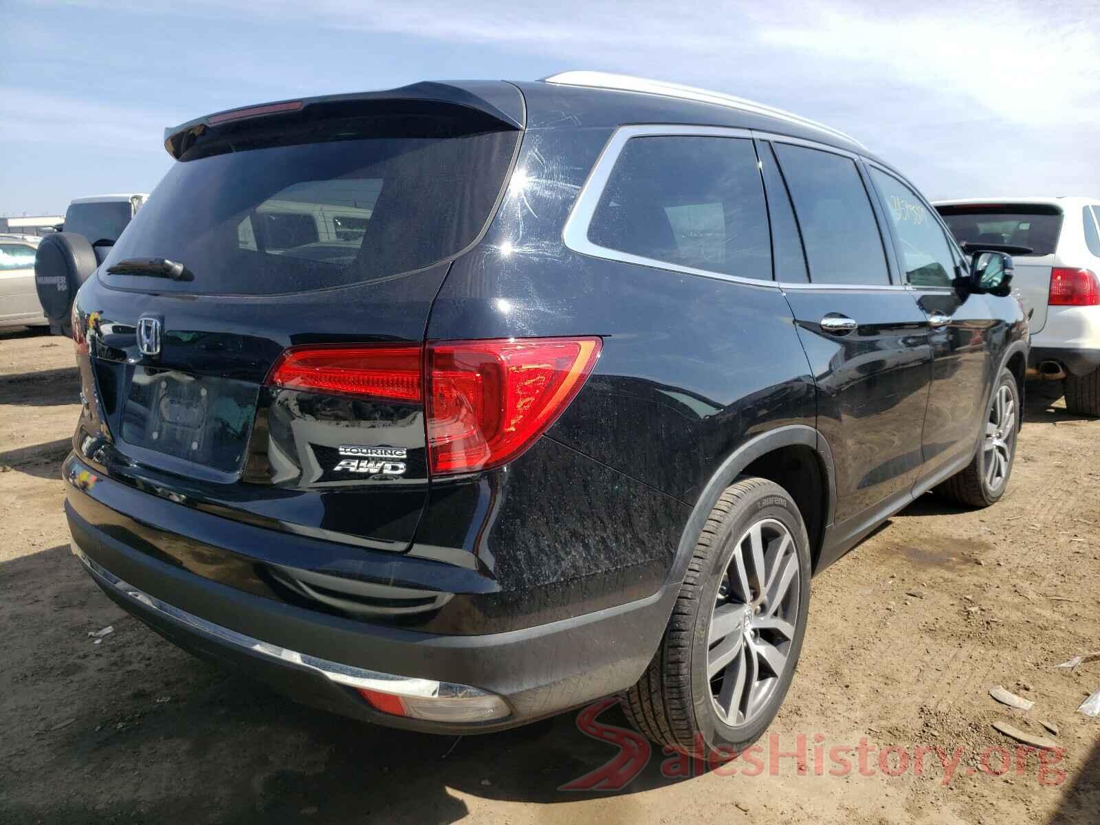 5FNYF6H98GB114833 2016 HONDA PILOT