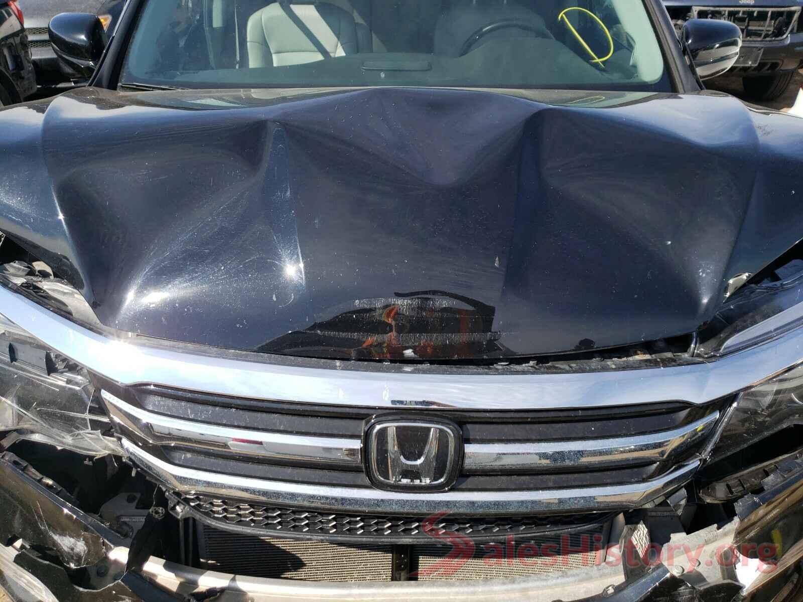 5FNYF6H98GB114833 2016 HONDA PILOT