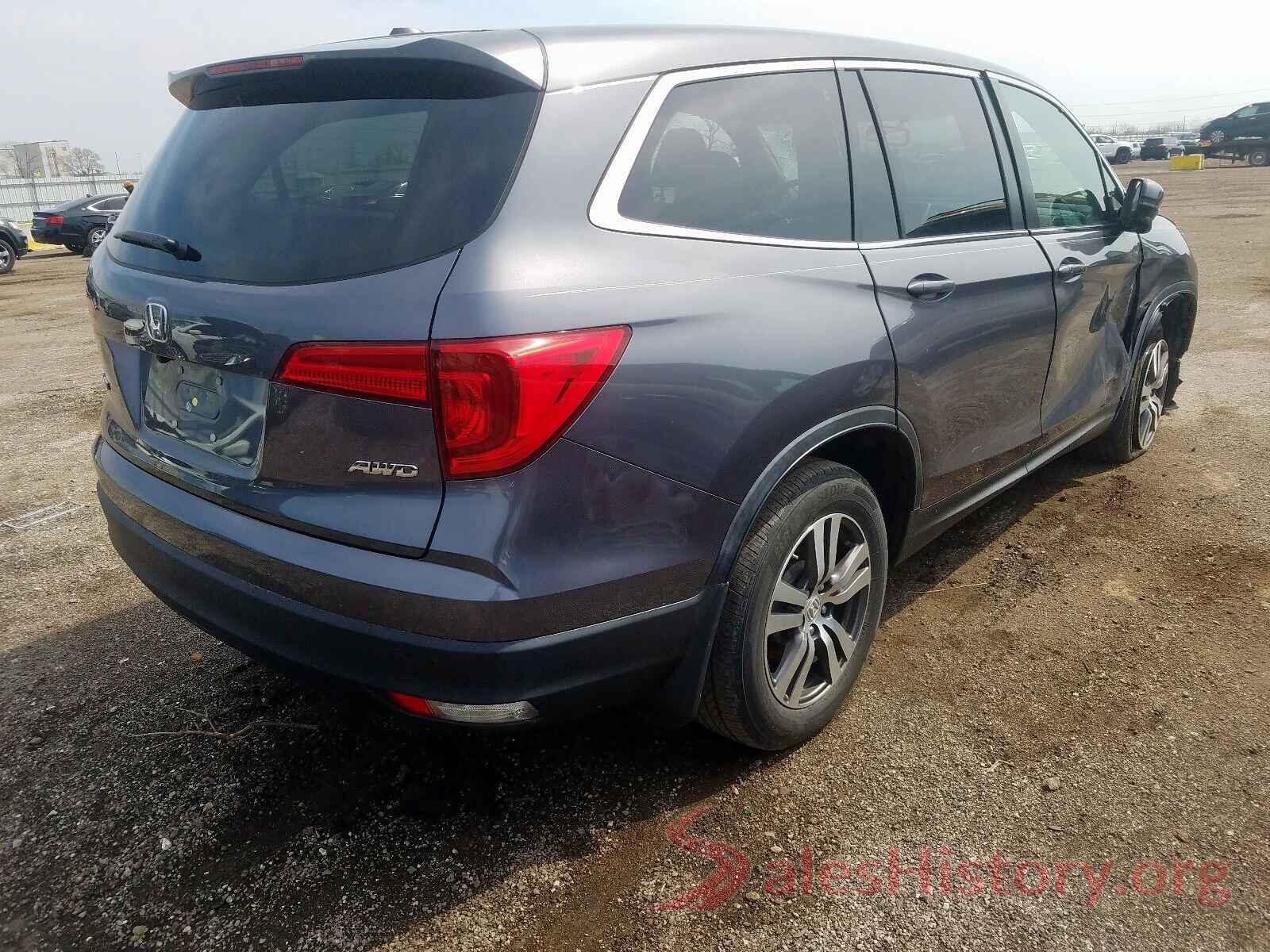 5FNYF6H87GB121067 2016 HONDA PILOT