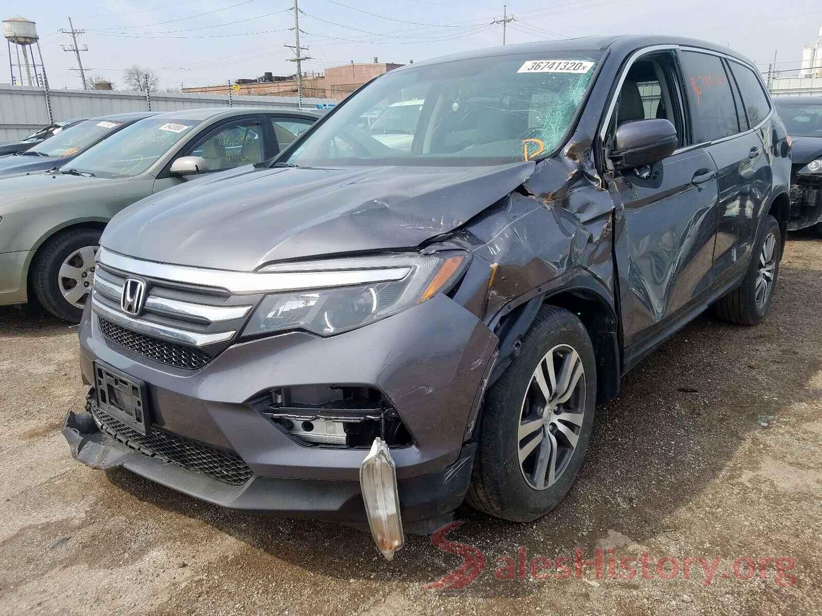 5FNYF6H87GB121067 2016 HONDA PILOT