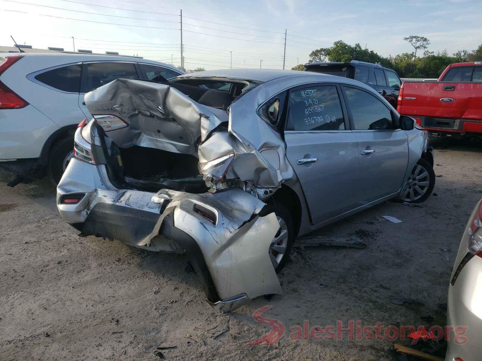 3N1AB7APXGY242199 2016 NISSAN SENTRA