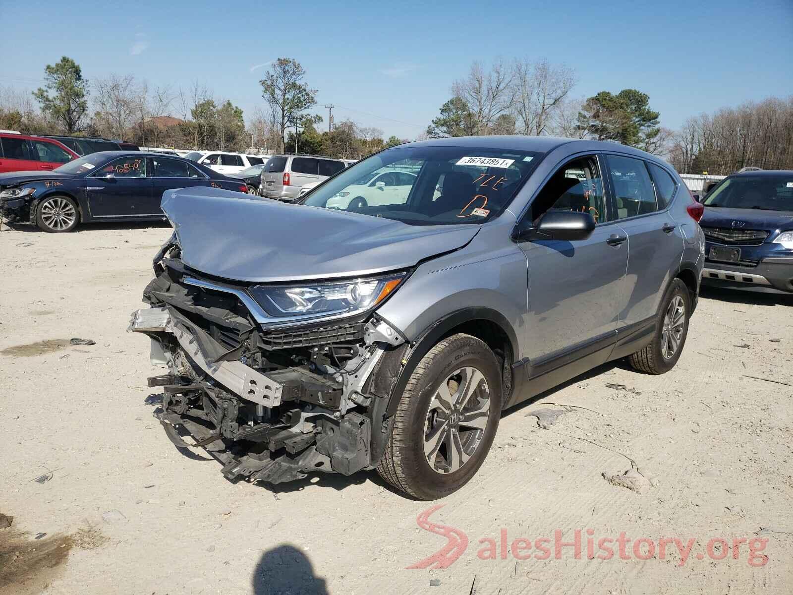 2HKRW6H38KH220855 2019 HONDA CRV