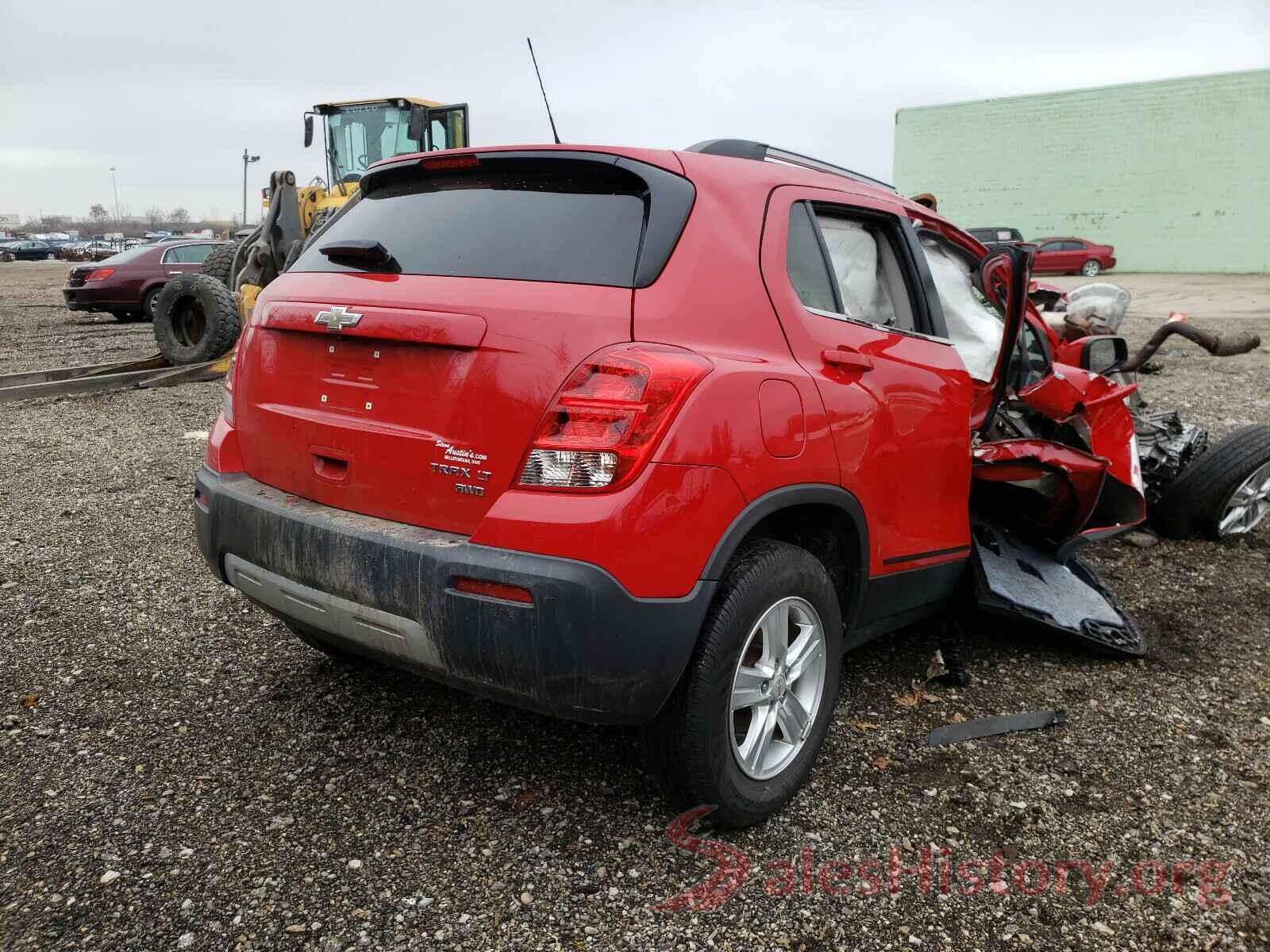 KL7CJPSB7GB748676 2016 CHEVROLET TRAX