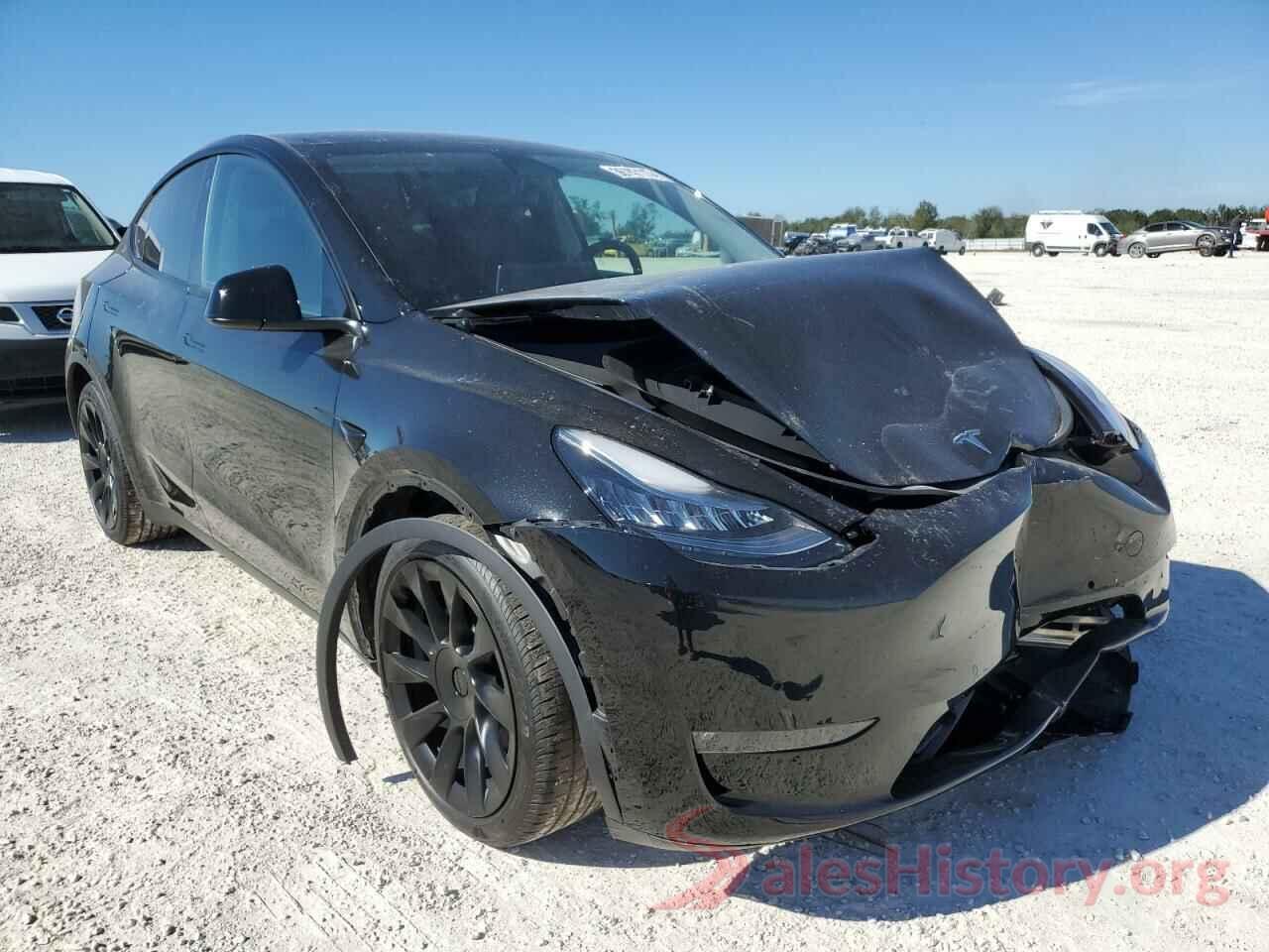 5YJYGDEE6MF107927 2021 TESLA MODEL Y