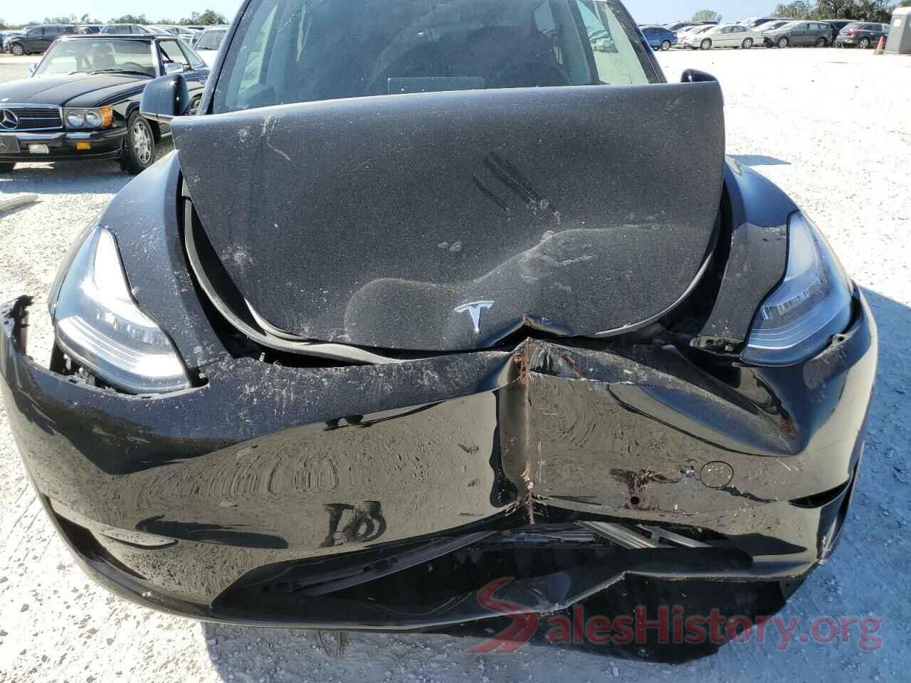 5YJYGDEE6MF107927 2021 TESLA MODEL Y