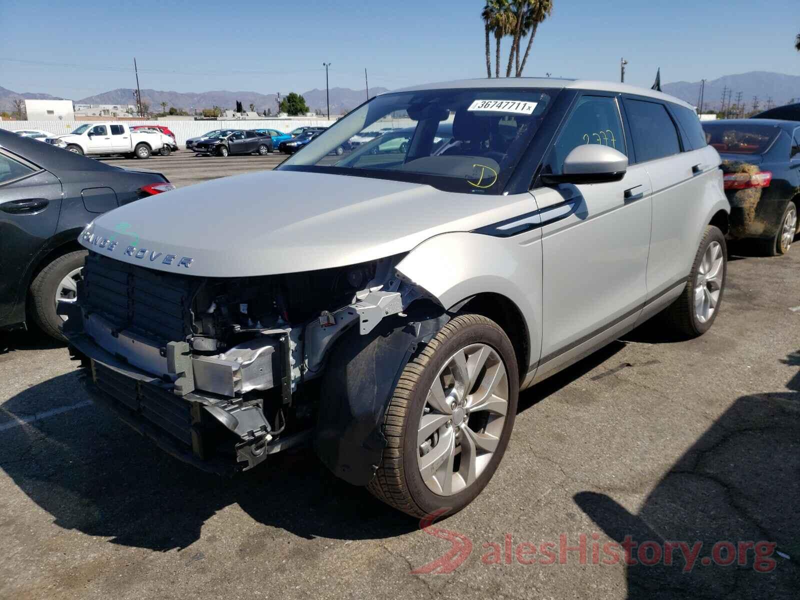 SALZP2FX8LH057497 2020 LAND ROVER RANGEROVER