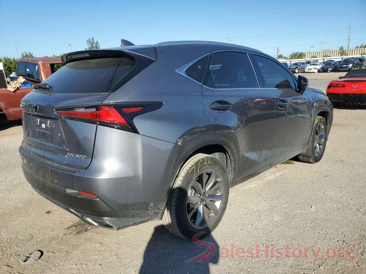 JTJSARBZ3M2180443 2021 LEXUS NX