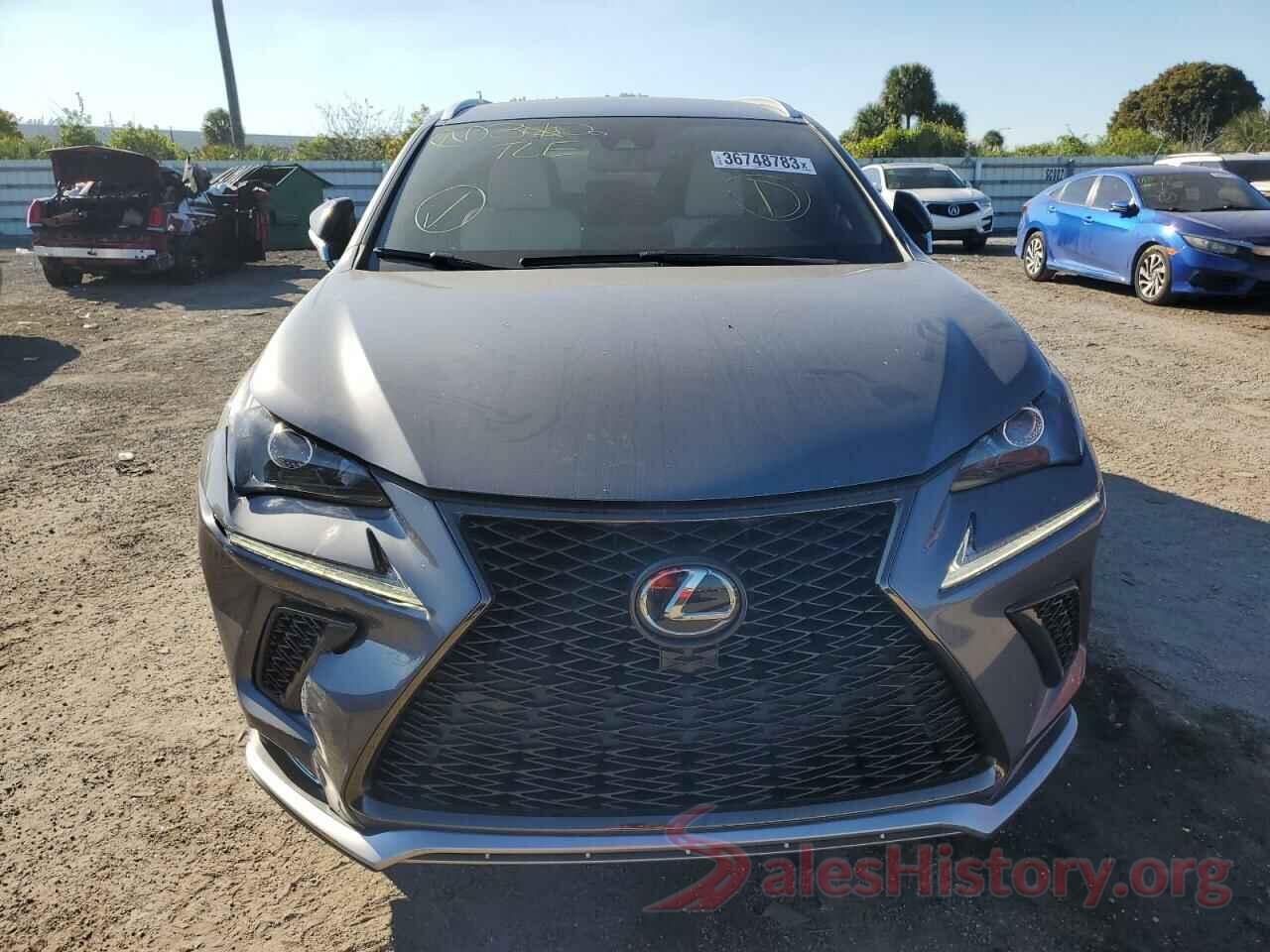 JTJSARBZ3M2180443 2021 LEXUS NX