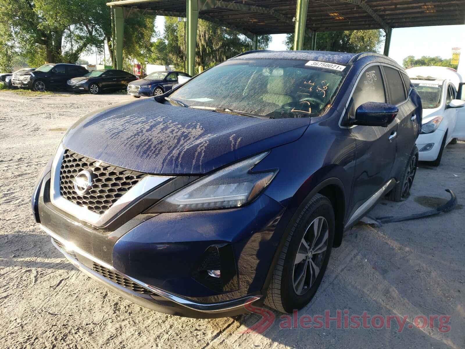 5N1AZ2MJXKN166942 2019 NISSAN MURANO