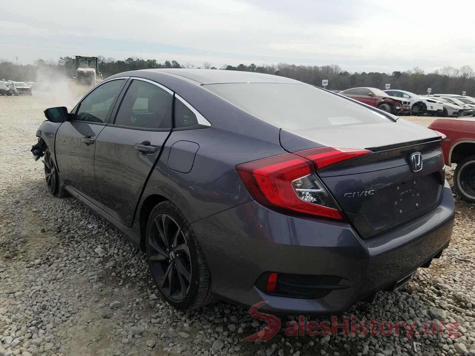 2HGFC2F83KH554661 2019 HONDA CIVIC